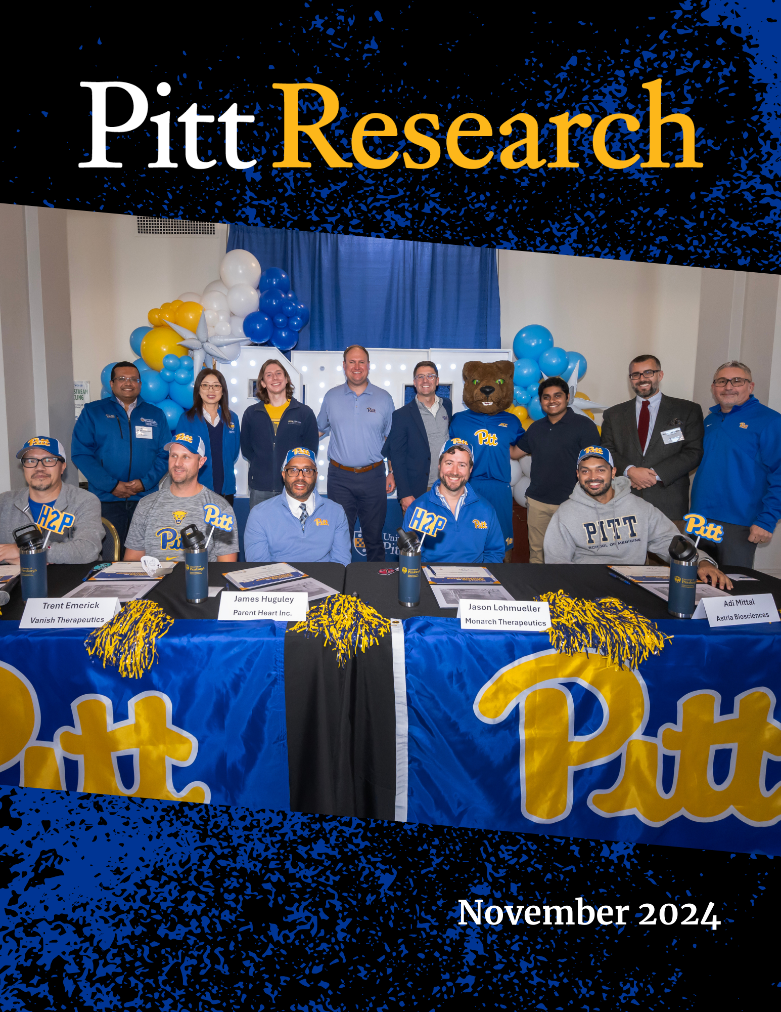 November 2024 Pitt Research Newsletter Cover